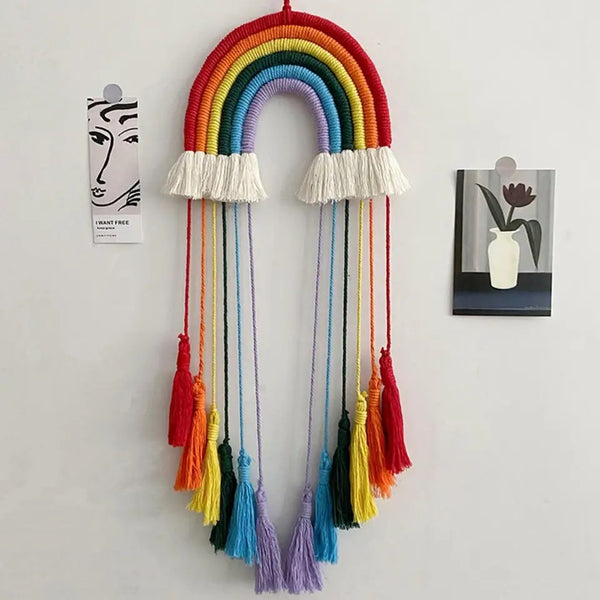 Rainbow Hair Clip Hanging Organizer