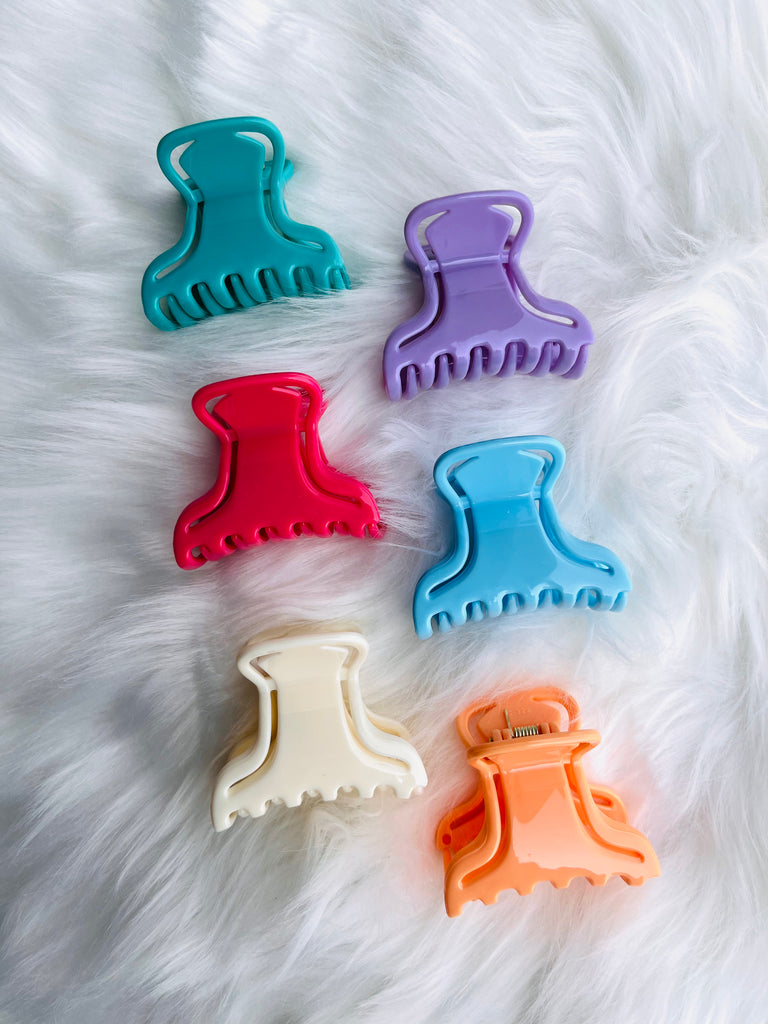 Pack Of 6 Hair Claw Catcher