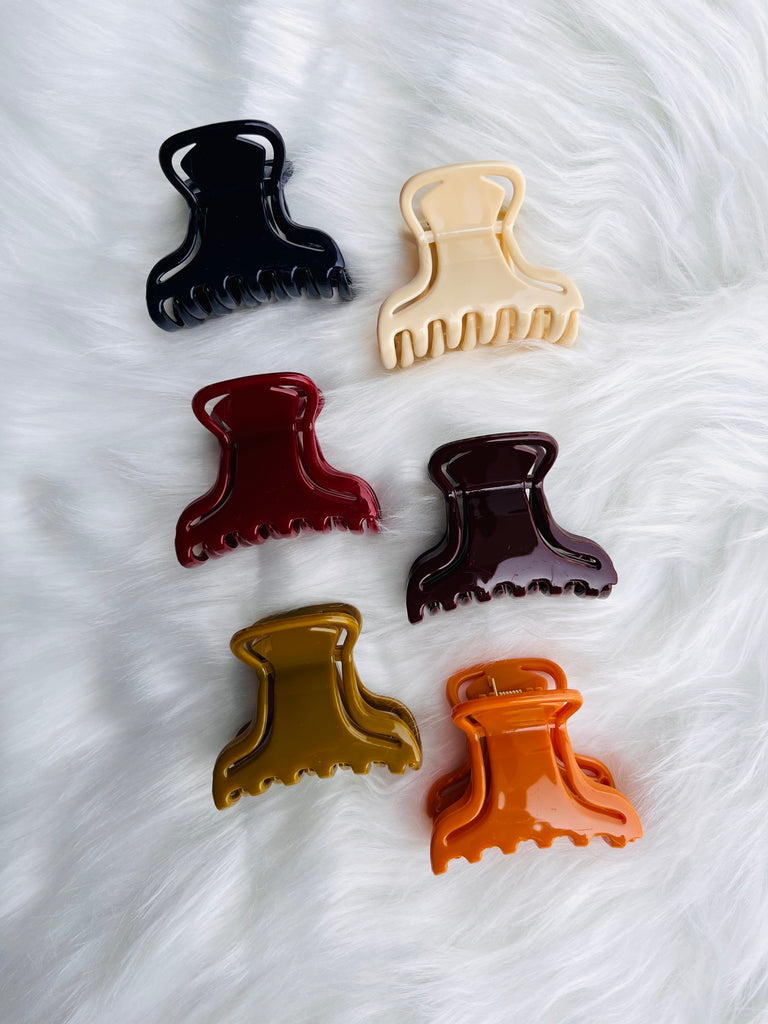 Pack Of 6 Hair Claw Catcher