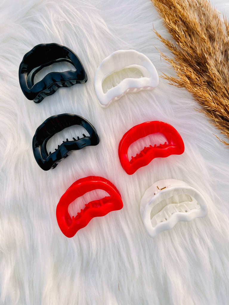 Pack Of 6 Hair Claw Catcher