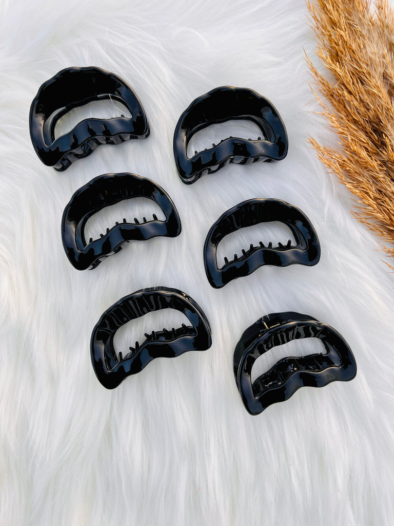 Pack Of 6 Hair Claw Catcher