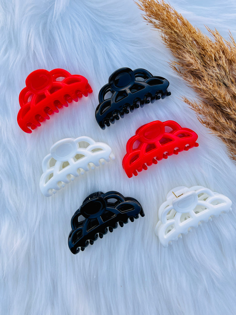 Pack Of 6 Hair Claw Catcher