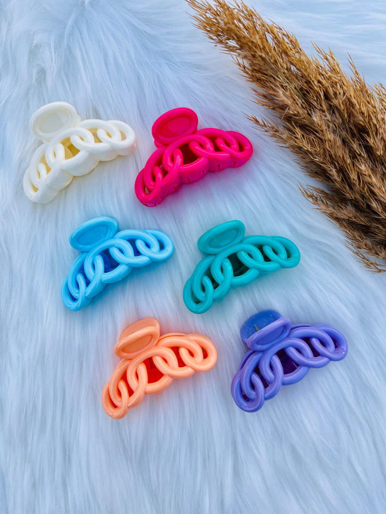 Pack Of 6 Hair Claw Catcher