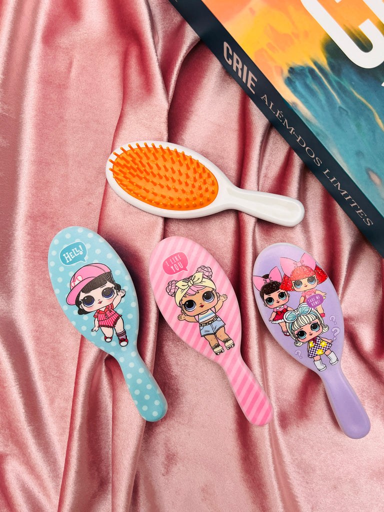 Happy Girls Mini Hair Brush