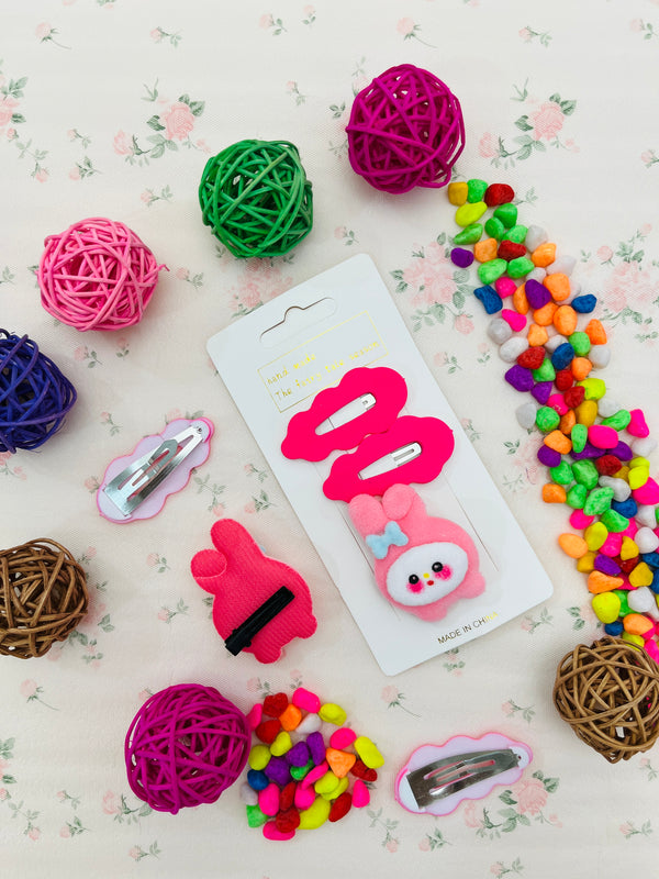 3pcs Cartoon Hair Clip Set