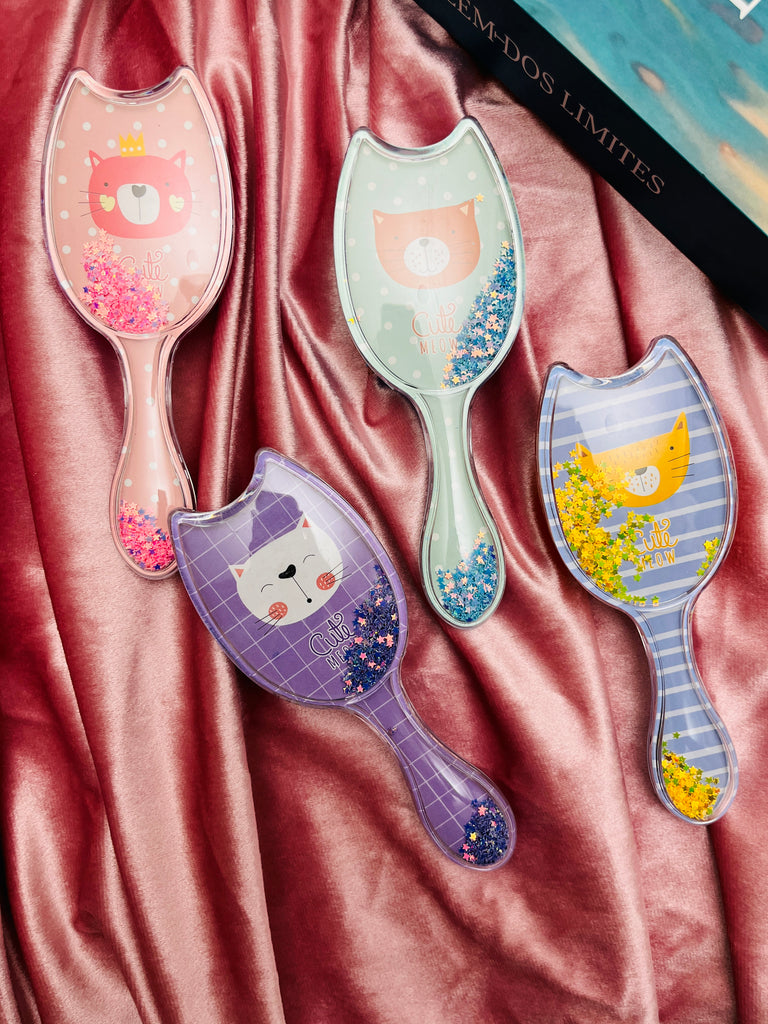 Cute Meow Mini Hair Brush