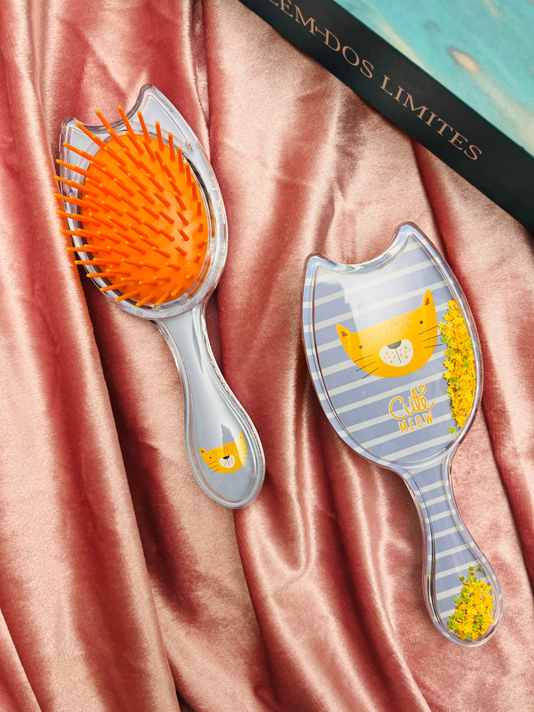 Cute Meow Mini Hair Brush