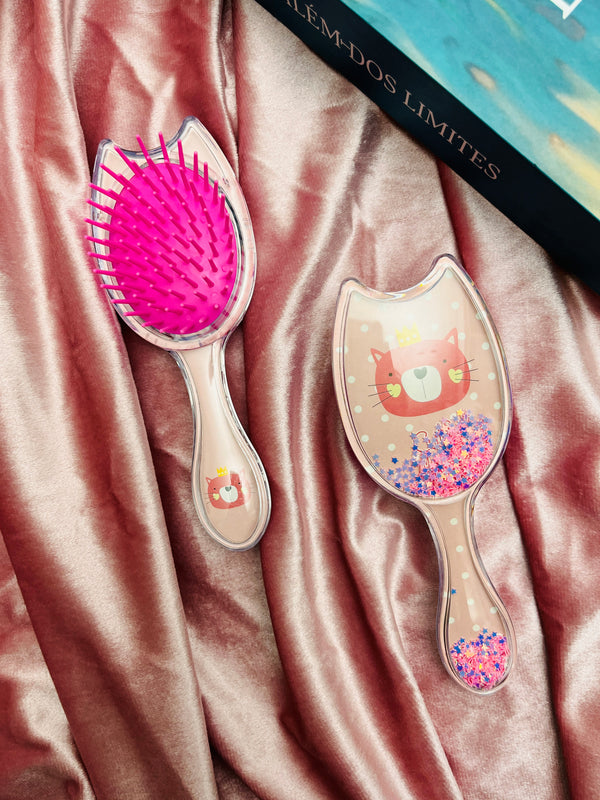 Cute Meow Mini Hair Brush