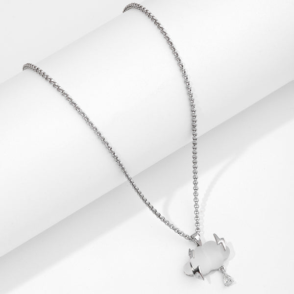 Exquisite Inner White Cloud Necklace