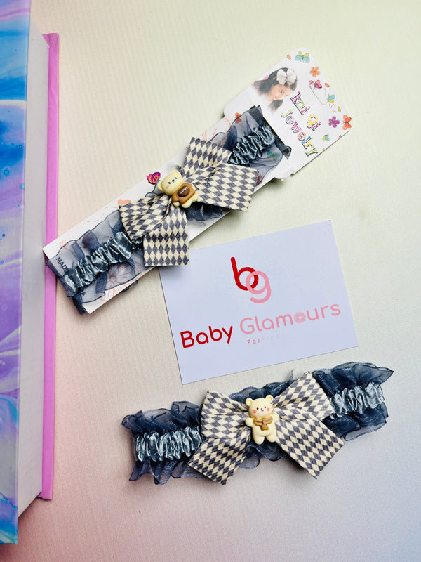 Cartoon Bow Elastic Headband