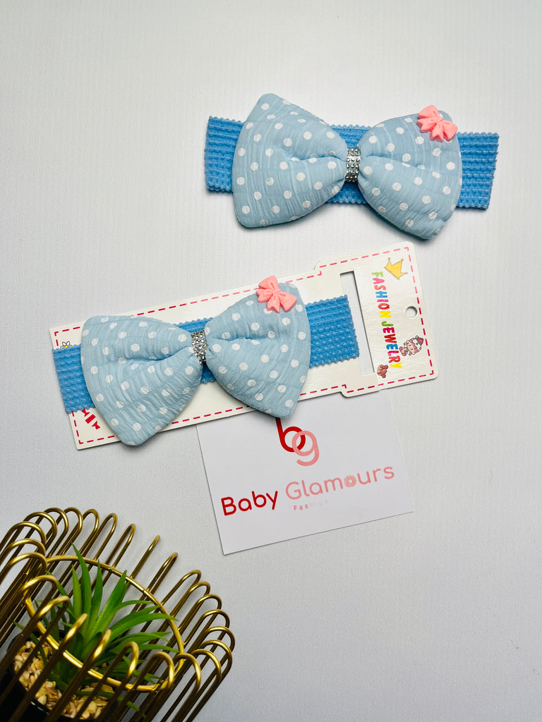 Bow Knot Net Elastic Headband