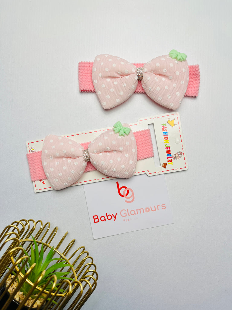 Bow Knot Net Elastic Headband