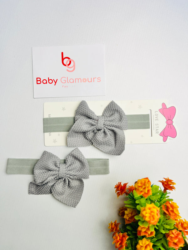 Butterfly Bow Net Elastic Headband