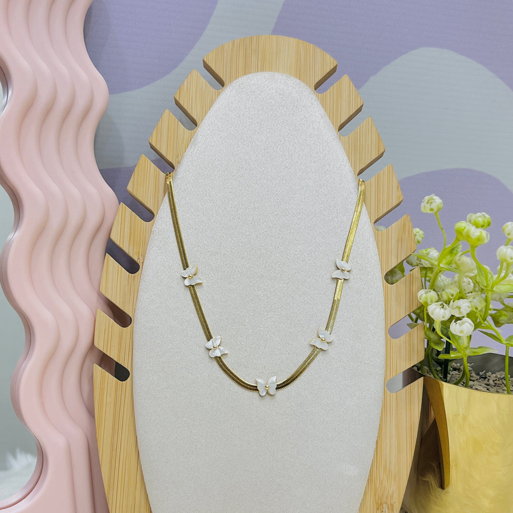 Butterfly Snake Shape Chain Necklace