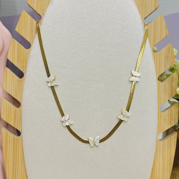 Butterfly Snake Shape Chain Necklace