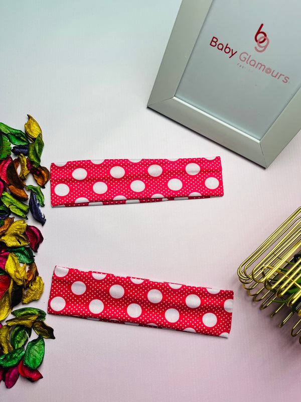 Dotted Jersey Fabric Headband