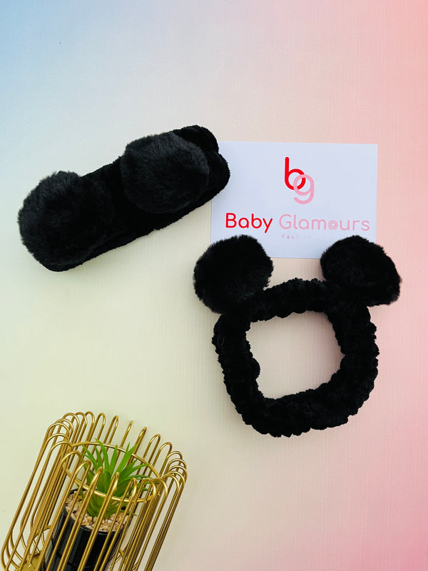 Pom Pom Fur Headband