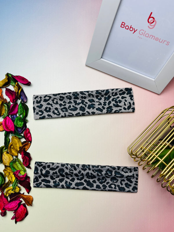 Cheetah Print Jersey Fabric Headband