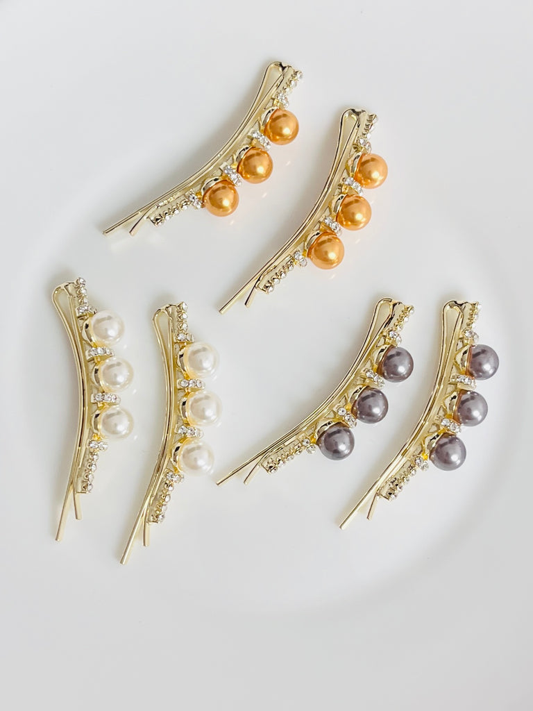 2pcs Pearl Hair Pin