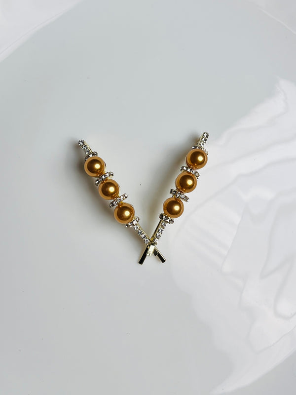 2pcs Pearl Hair Pin