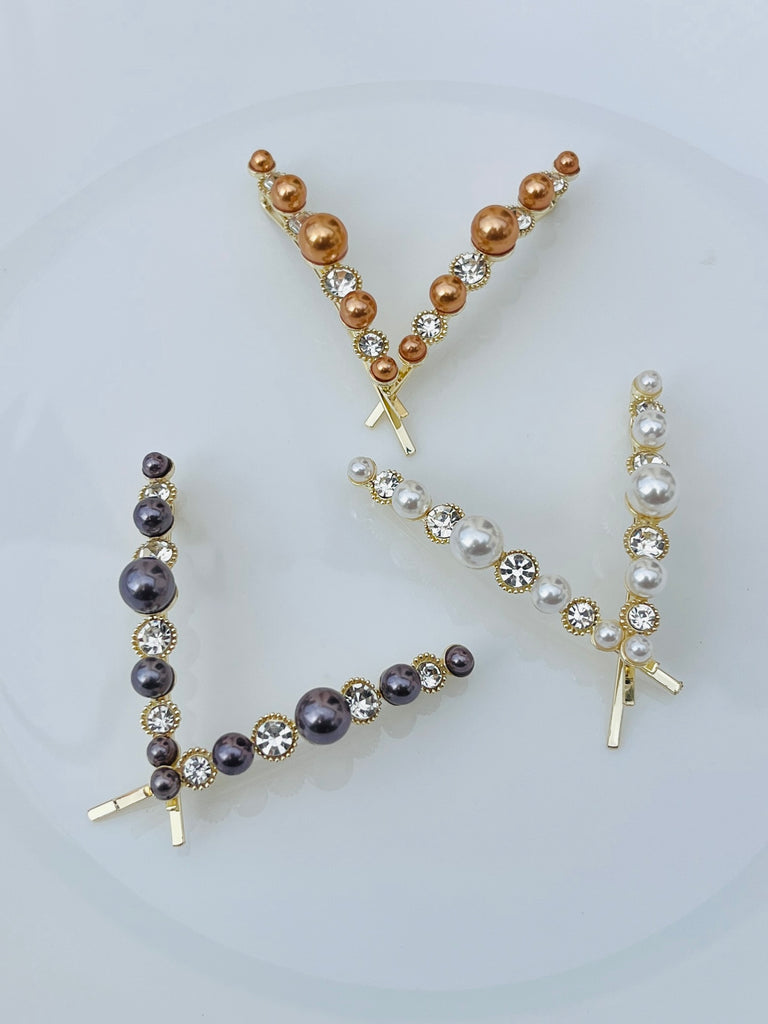 2pcs Pearls Hair Pin