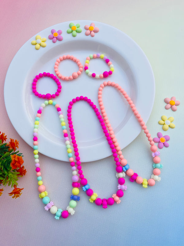 Candy Color Candy Beads Necklace