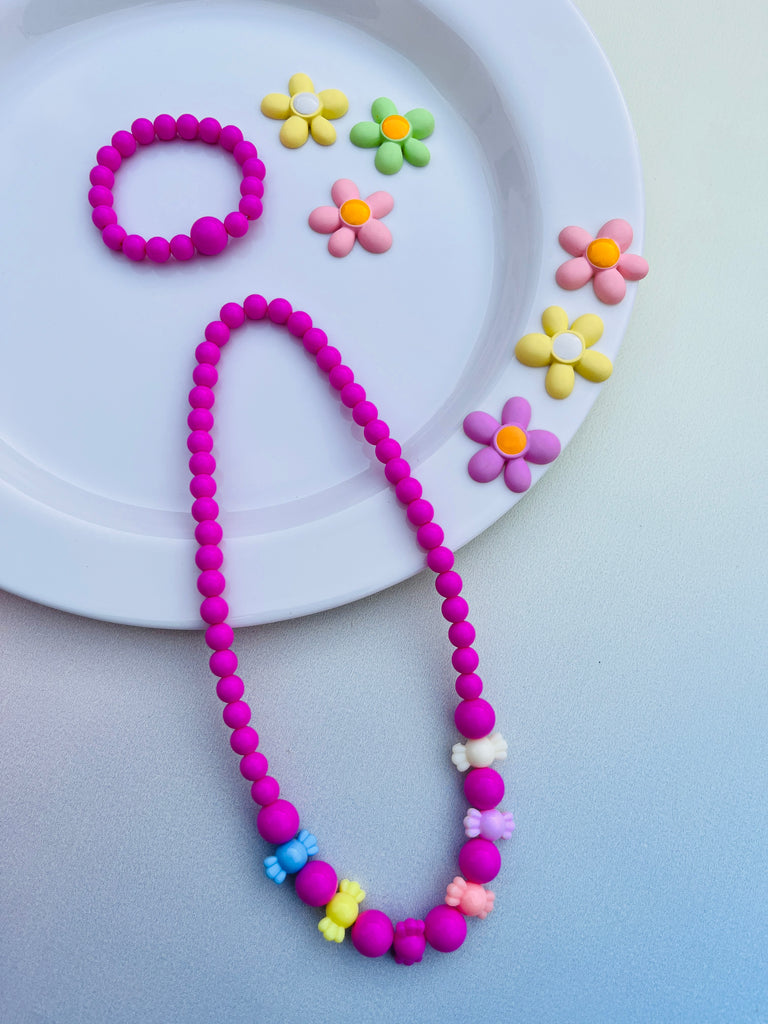 Candy Color Candy Beads Necklace