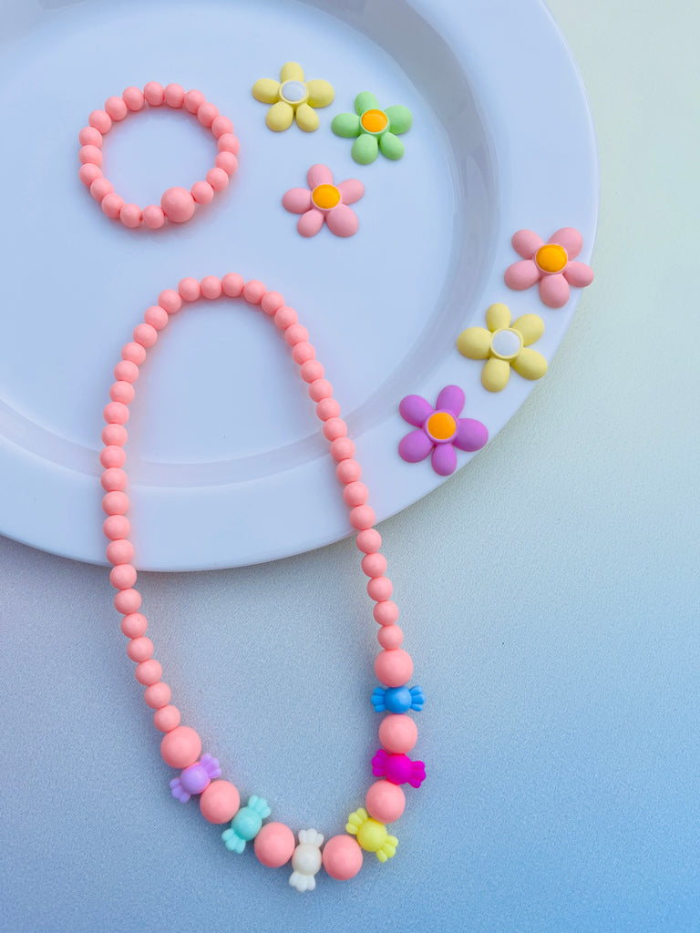 Candy Color Candy Beads Necklace