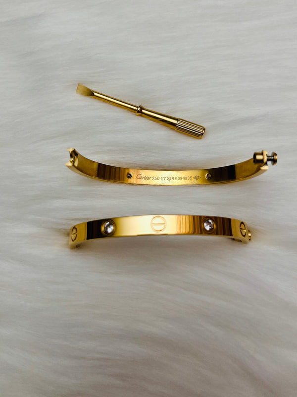 Stainless Steel Darla Golden Bracelet