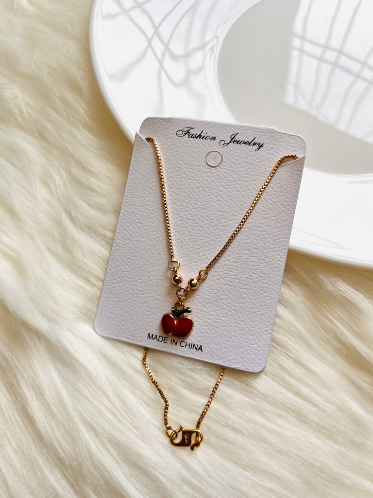 Baby Cherry Pendant Necklace