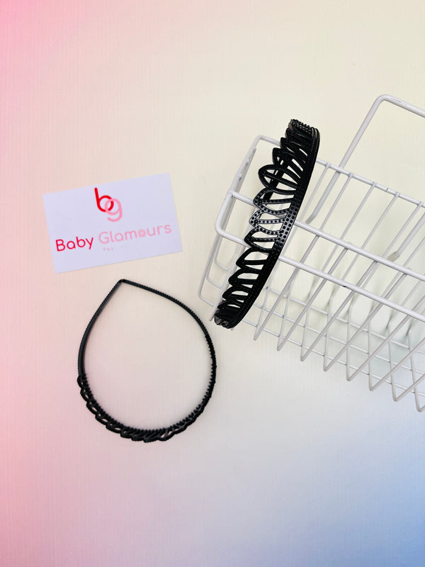 Crown Shape Plastic Hairband