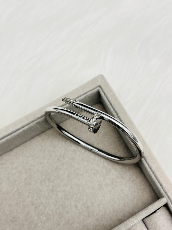 Stainless Steel Nail Shape Bracelet