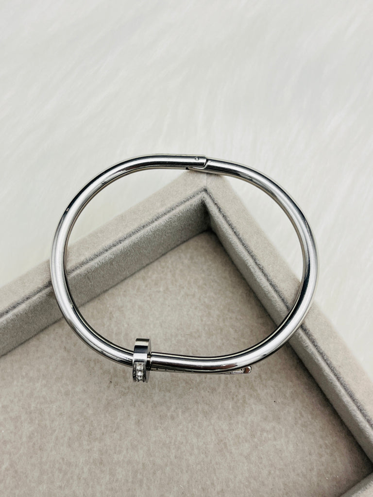 Stainless Steel Nail Shape Bracelet