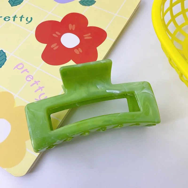 Chic Square Hair Claw Catcher