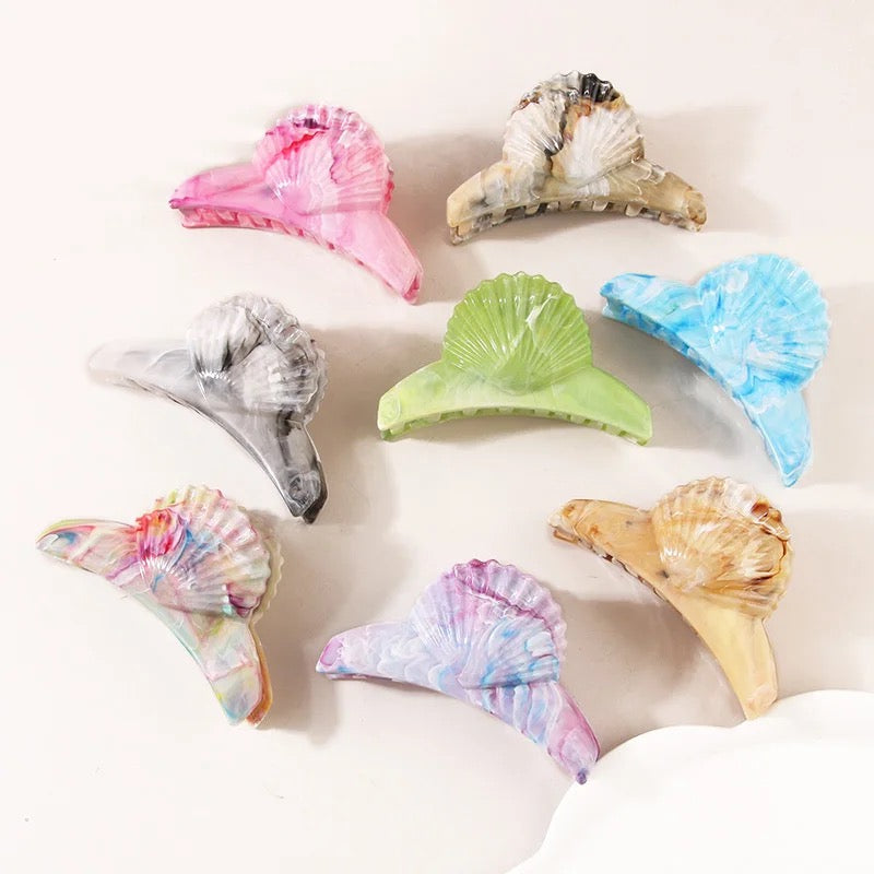 Sea Shell Shape Hair Claw Catcher