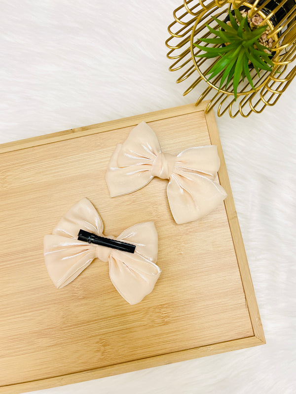 Toddlers Party Hair Bow Clip