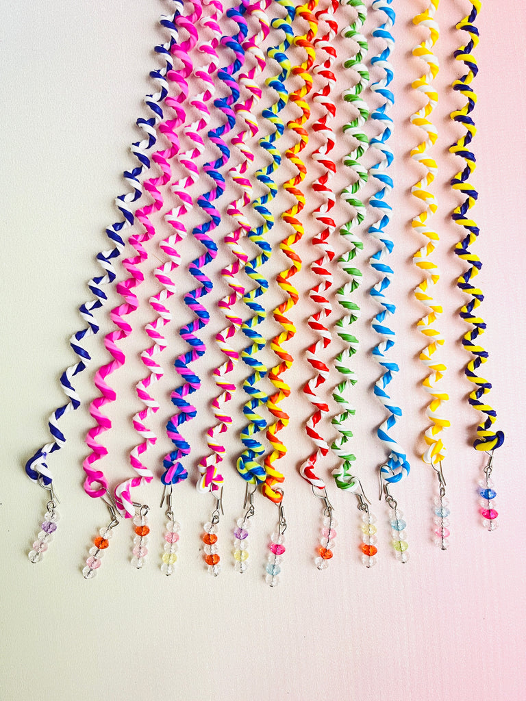 Colorful Plan Spiral Hair Tie Braider