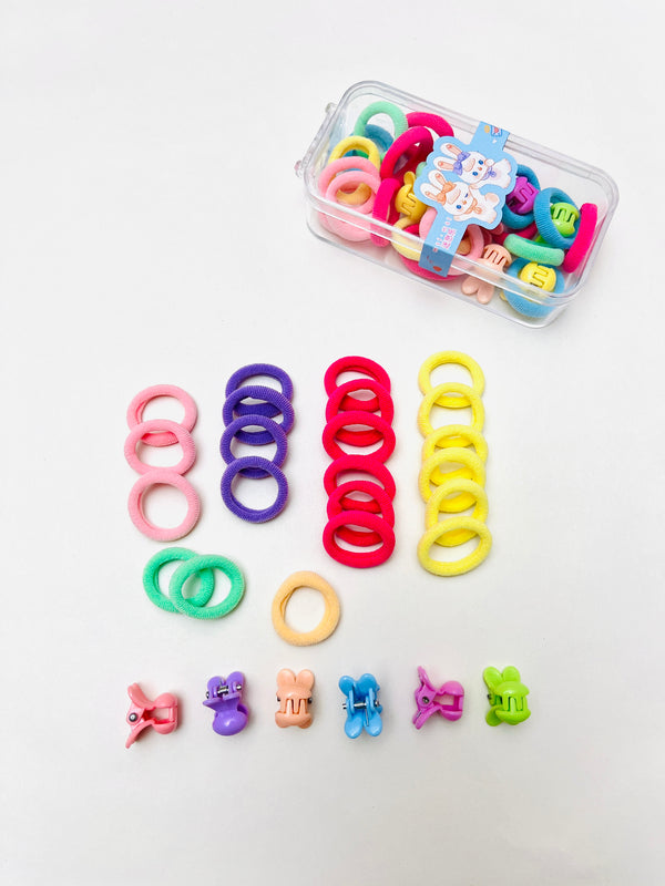 Kids Mini Catchers & Hair Tie Set