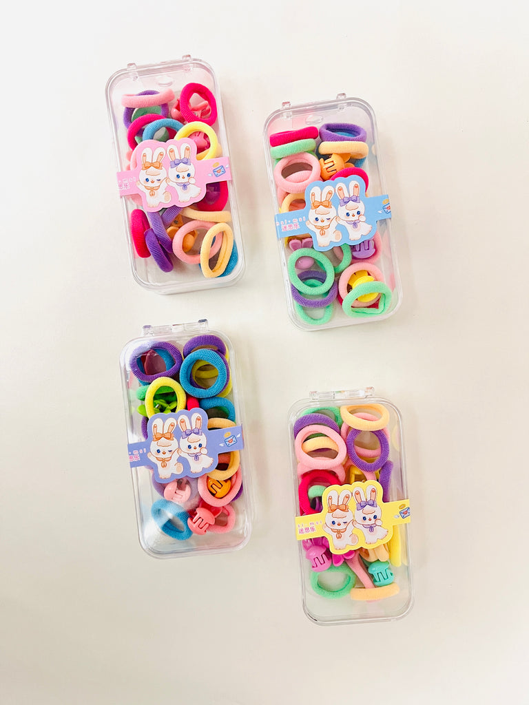 Kids Mini Catchers & Hair Tie Set