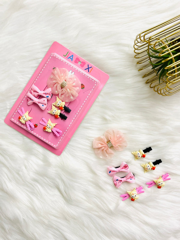 Cartoon Baby Hair Clip Gift Set