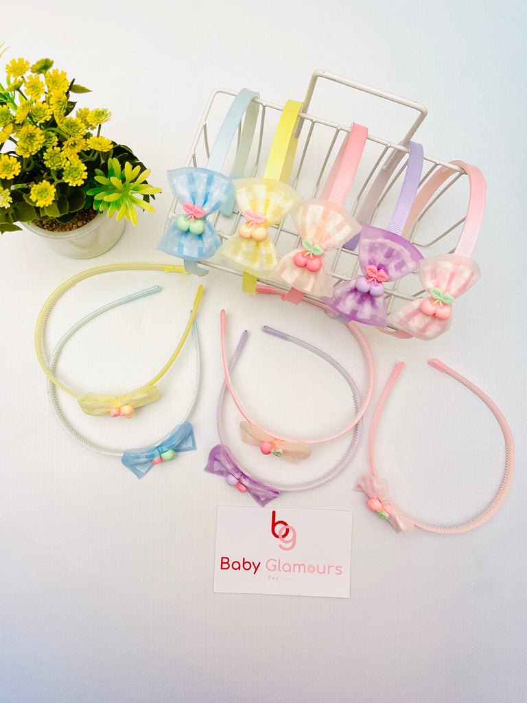 Fruity Bow Hair Band