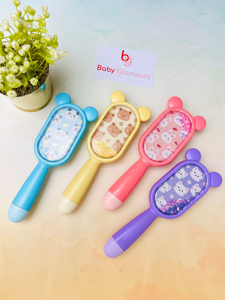 Cute Bear Mini Hair Brush