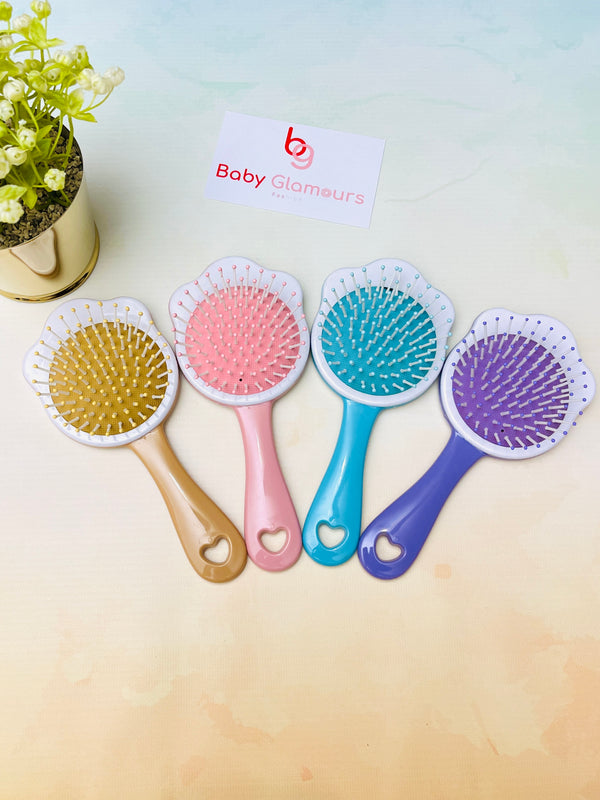 Glitter Cartoon Mini Hair Brush