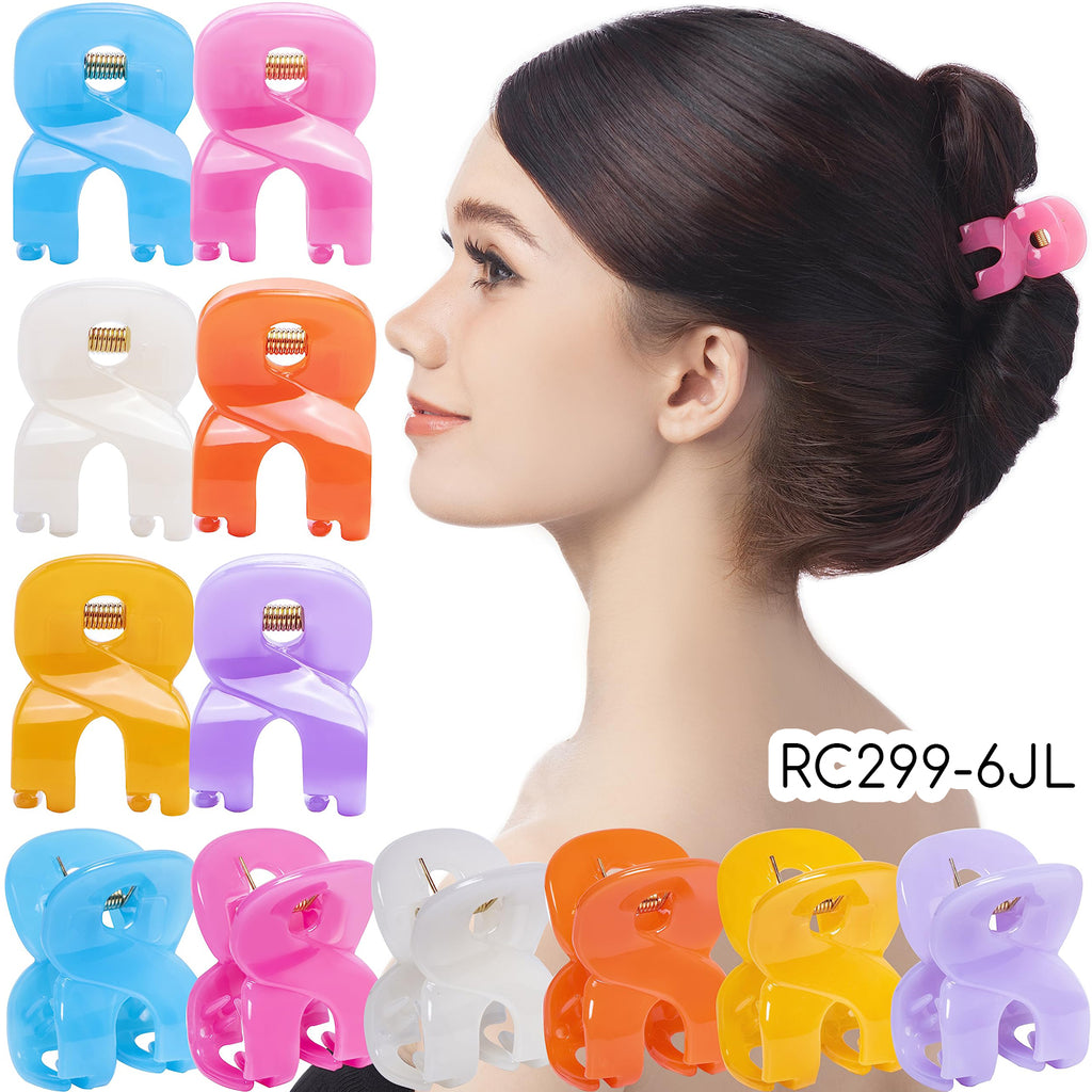 Pack Of 12 Hair Claw Catcher