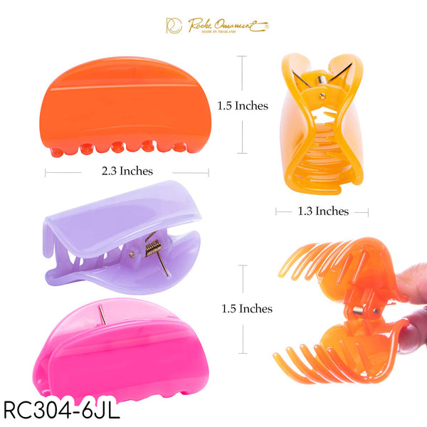 Pack Of 12 Hair Claw Catcher