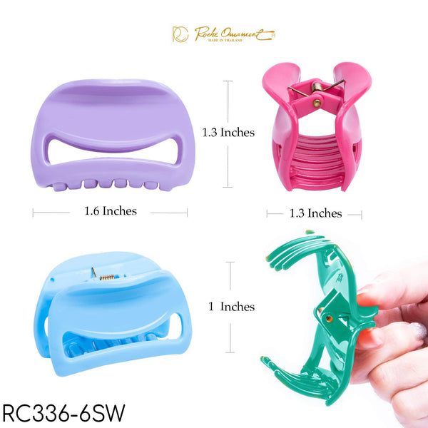 Pack Of 12 Hair Claw Catcher